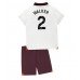 Maillot de foot Manchester City Kyle Walker #2 Extérieur vêtements enfant 2023-24 Manches Courtes (+ pantalon court)